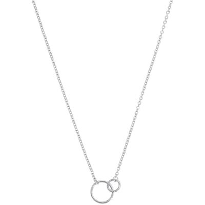 Noelani halsband med hänge 925 sterling silver dam halsband, 40+5 cm, silver, cirkel, Kommer i smycken presentförpackning, 2031965 Noelani halsband med hänge 925 sterling silver dam halsband, 40+5 cm, silver, cirkel, Kommer i smycken presentförpackning, 2031965