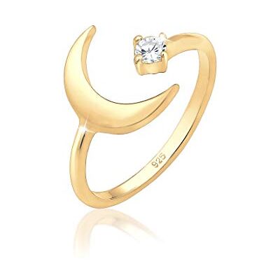 Elli Ring för damer, astro look, ädel med zirkoniumkristaller i 925 sterlingsilver, 54 EU, Kristall, Zirkonia Elli Ring för damer, astro look, ädel med zirkoniumkristaller i 925 sterlingsilver, 54 EU, Kristall, Zirkonia