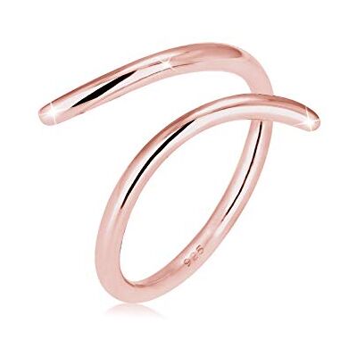 Elli damring blogger rosé förgyllt silver 925, 54 (17.2), fasettad slipning, Utan Elli damring blogger rosé förgyllt silver 925, 54 (17.2), fasettad slipning, Utan