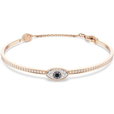 Swarovski Symbolica armband, Öga, Flerfärgad, Rose guldfärgad pläterad Swarovski Symbolica armband, Öga, Flerfärgad, Rose guldfärgad pläterad