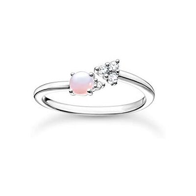 THOMAS SABO Ringar för kvinnor, opal, imitation, rosa, glittrande 925 sterlingsilver TR2345-166–7, 56 EU, 925 sterlingsilver, kubisk kubisk kubisk zirkonia, 56 EU, Sterlingsilver, Kubisk zirkonia THOMAS SABO Ringar för kvinnor, opal, imitation, rosa, glittrande 925 sterlingsilver TR2345-166–7, 56 EU, 925 sterlingsilver, kubisk kubisk kubisk zirkonia, 56 EU, Sterlingsilver, Kubisk zirkonia