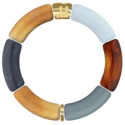 ICE-WATCH ICE smycken bella armband okre blå blått och orange modearmband för kvinnor (024178), Taille unique, Akryl, Akryl ICE-WATCH ICE smycken bella armband okre blå blått och orange modearmband för kvinnor (024178), Taille unique, Akryl, Akryl