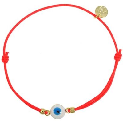 Les Cleias Les Cléias Elastiskt armband i rostfritt stål med ögonmönster, Taille unique, Rostfritt stål, Ingen ädelsten Les Cleias Les Cléias Elastiskt armband i rostfritt stål med ögonmönster, Taille unique, Rostfritt stål, Ingen ädelsten