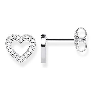 THOMAS SABO Boucles d'oreilles à tige cœurs grands en argent sterling 925 H1945-051-14 THOMAS SABO Boucles d'oreilles à tige cœurs grands en argent sterling 925 H1945-051-14