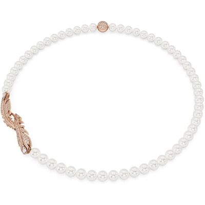 Swarovski Collar Nice 5669221 pluma blanco Swarovski Collar Nice 5669221 pluma blanco