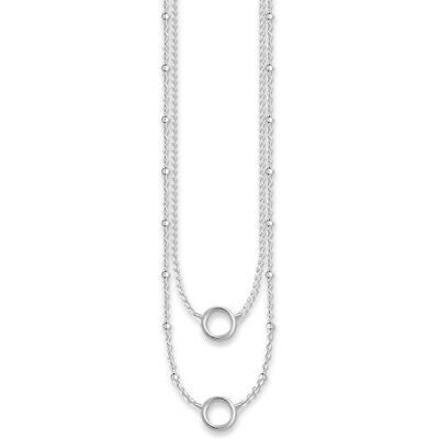 THOMAS SABO Damen Kette ohne Anhänger 925 Sterling Silber X0234 001 12 L45v THOMAS SABO Damen Kette ohne Anhänger 925 Sterling Silber X0234 001 12 L45v