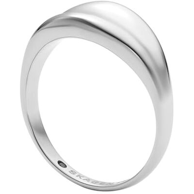 Skagen Women's Stainless Steel Signet Ring Skagen Women's Stainless Steel Signet Ring