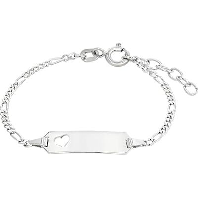 amor ID armband 925 sterling silver flicka barn arm smycken, 12+2 cm, silver, Kommer i smycken presentförpackning, 9328475 amor ID armband 925 sterling silver flicka barn arm smycken, 12+2 cm, silver, Kommer i smycken presentförpackning, 9328475