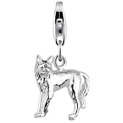 Elli dam silver xilion skuren kvinnlig berlock hänge Elli dam silver xilion skuren kvinnlig berlock hänge