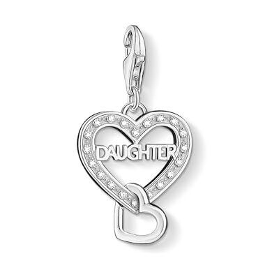 THOMAS SABO Damen-Charm 925 Silber Zirkonia weiß 1267-051-14 THOMAS SABO Damen-Charm 925 Silber Zirkonia weiß 1267-051-14
