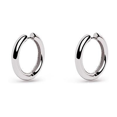 SINGULARU Carmen M Hoop-örhängen Mässingörhänge med 18 karat guldpläterad finish. eller rodium lätt kombinerbart örhänge klick/Kongo-stängning smycken för kvinnor, One Size, Knivar, Ingen SINGULARU Carmen M Hoop-örhängen Mässingörhänge med 18 karat guldpläterad finish. eller rodium lätt kombinerbart örhänge klick/Kongo-stängning smycken för kvinnor, One Size, Knivar, Ingen