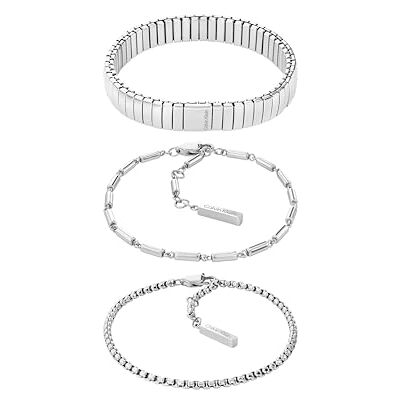 Calvin Women's CK STACKED Collection Set med 3 armband ROSTFRITT STÅL 35000837 Calvin Women's CK STACKED Collection Set med 3 armband ROSTFRITT STÅL 35000837
