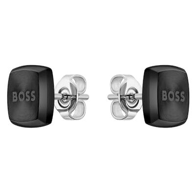 Boss Jewelry YANN Collection stiftörhängen för män i rostfritt stål, En storlek, Rostfritt stål, Ingen ädelsten Boss Jewelry YANN Collection stiftörhängen för män i rostfritt stål, En storlek, Rostfritt stål, Ingen ädelsten