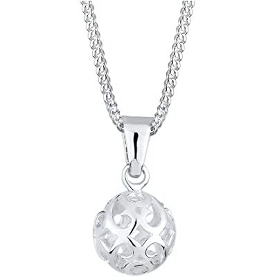 Elli Kvinnor silver hänge halsband av längd 45 cm 0110412913_45 Elli Kvinnor silver hänge halsband av längd 45 cm 0110412913_45