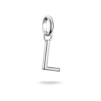 THOMAS SABO Charm Club Connect Charm-Hängsmycke Bokstav Återvunnet 925 Silver THOMAS SABO Charm Club Connect Charm-Hängsmycke Bokstav Återvunnet 925 Silver