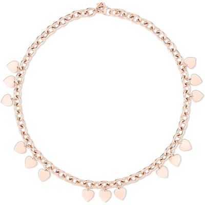 Echtzeit Halsband i realtid EJ-0032-N-45 IP roséguld, 45 cm, Rostfritt stål, Ingen ädelsten Echtzeit Halsband i realtid EJ-0032-N-45 IP roséguld, 45 cm, Rostfritt stål, Ingen ädelsten