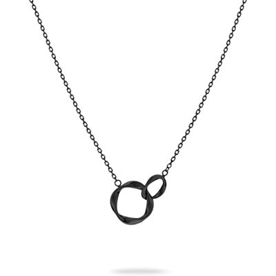 LIEBESKIND Kärleksbarn Berlin halsband LJ-1551-N-45 IP svart, 45 cm, Rostfritt stål, Ingen ädelsten LIEBESKIND Kärleksbarn Berlin halsband LJ-1551-N-45 IP svart, 45 cm, Rostfritt stål, Ingen ädelsten