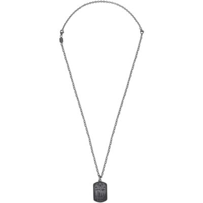 Police BATWING halsband för män rostfritt stål 500 200 mm grå Police BATWING halsband för män rostfritt stål 500 200 mm grå