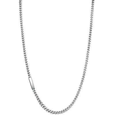 Brosway Halskette Ink für Herren aus 316L-Edelstahl, Karabinerverschluss, Länge: 47 cm, BIK07 Brosway Halskette Ink für Herren aus 316L-Edelstahl, Karabinerverschluss, Länge: 47 cm, BIK07