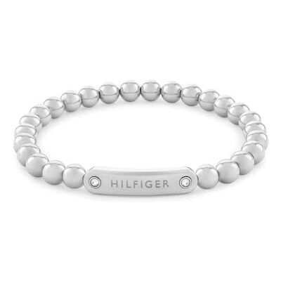 Tommy Hilfiger smycken kvinnor pärlarmband i rostfritt stål 2780934, En storlek, Rostfritt stål, Ingen ädelsten Tommy Hilfiger smycken kvinnor pärlarmband i rostfritt stål 2780934, En storlek, Rostfritt stål, Ingen ädelsten
