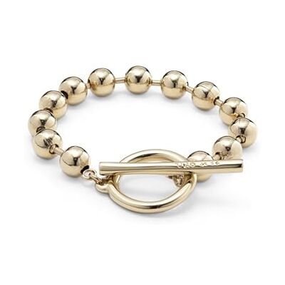 Uno de 50 Kedjearmband i 18K guldpläterad metallegering Uno de 50 Kedjearmband i 18K guldpläterad metallegering