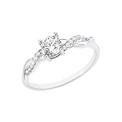 s.Oliver Ring 925 Sterling Silver Dam Ringar, Silver, Kommer i smycken presentförpackning, 2020859 s.Oliver Ring 925 Sterling Silver Dam Ringar, Silver, Kommer i smycken presentförpackning, 2020859