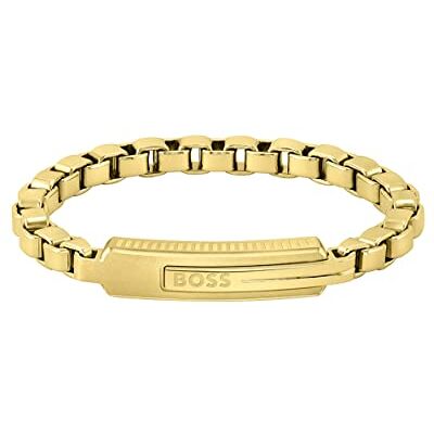 Boss smycken herr ORLADO kollektion kedja armband finns i gult guld, silver eller svart, Small, Rostfritt stål, Ingen ädelsten Boss smycken herr ORLADO kollektion kedja armband finns i gult guld, silver eller svart, Small, Rostfritt stål, Ingen ädelsten
