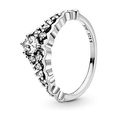 PANDORA Damen-Ringe 925 Sterlingsilber mit '- Ringgröße 52 (16.6) 196226CZ-52 PANDORA Damen-Ringe 925 Sterlingsilber mit '- Ringgröße 52 (16.6) 196226CZ-52
