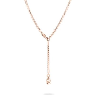 Echtzeit halsband The Y-Sleek 56 cm, guld, silver eller roséguld Edelstahl-Kette im modernen Y-Design & 14 karat förgyllning vattentålig & hudvänlig smycken Geschenk för dam Echtzeit halsband The Y-Sleek 56 cm, guld, silver eller roséguld Edelstahl-Kette im modernen Y-Design & 14 karat förgyllning vattentålig & hudvänlig smycken Geschenk för dam