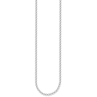 THOMAS SABO Damen-Erbskette Charm Club Kette 925 Silber 45 cm X0001-001-12-S THOMAS SABO Damen-Erbskette Charm Club Kette 925 Silber 45 cm X0001-001-12-S