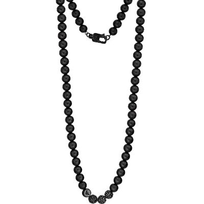 Giorgio Armani halsband för män, rostfritt stål Giorgio Armani halsband för män, rostfritt stål