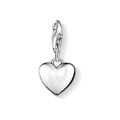 THOMAS SABO Charm Club 0913-001-12 berlock för kvinnor, 925 sterling silver, Eén maat, Silver, utan sten THOMAS SABO Charm Club 0913-001-12 berlock för kvinnor, 925 sterling silver, Eén maat, Silver, utan sten