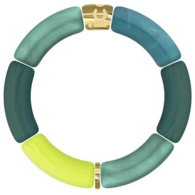 ICE-WATCH ICE Jewellery turkost lime armband turkost och grönt modearmband för kvinnor (024180), Taille unique, Akryl, Akryl ICE-WATCH ICE Jewellery turkost lime armband turkost och grönt modearmband för kvinnor (024180), Taille unique, Akryl, Akryl