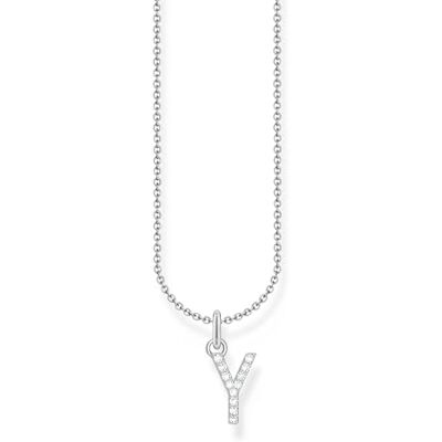 THOMAS SABO Letter Y Halsband 925 Sterlingsilver med zirkoniumoxid KE2264-051-14 THOMAS SABO Letter Y Halsband 925 Sterlingsilver med zirkoniumoxid KE2264-051-14