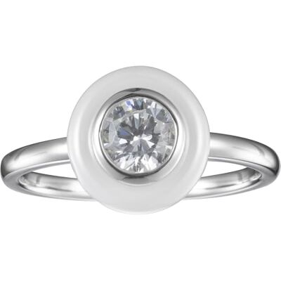 CERANITY ring av sterlingsilver 925, zirkonia, storlek 50 – 1-12/0052-B e silver, 60 (19,1), colore: silver, cod. 1-12/0052-B-60 CERANITY ring av sterlingsilver 925, zirkonia, storlek 50 – 1-12/0052-B e silver, 60 (19,1), colore: silver, cod. 1-12/0052-B-60