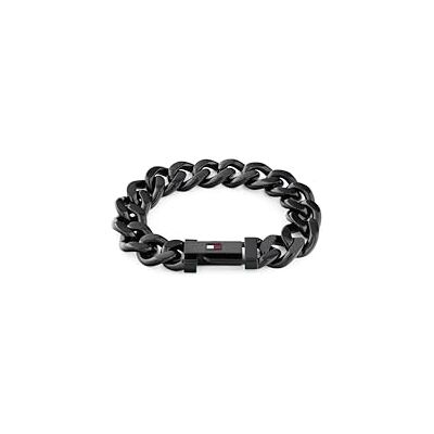 Tommy Hilfiger Jewelry Armband med kedja för män, i rostfritt stål med den ikoniska -flaggan Tommy Hilfiger Jewelry Armband med kedja för män, i rostfritt stål med den ikoniska -flaggan