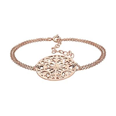 Elli Premium armband damer prydnad hänge boho i 925 sterlingsilver, 180, Year-rund, Elli Premium armband damer prydnad hänge boho i 925 sterlingsilver, 180, Year-rund,