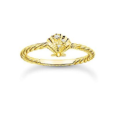 THOMAS SABO ringrep med skal guldpläterat silver TR2400-414-14-50 THOMAS SABO ringrep med skal guldpläterat silver TR2400-414-14-50