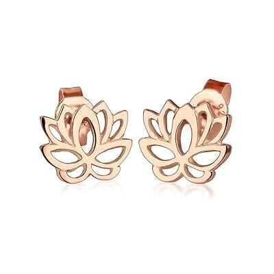 Elli Ohrringe Damen Lotusblume Blüte Filigran i 925 sterlingsilver, Fasettsnitt, Kein Edelstein Elli Ohrringe Damen Lotusblume Blüte Filigran i 925 sterlingsilver, Fasettsnitt, Kein Edelstein