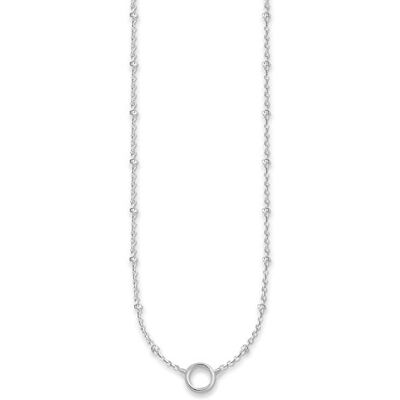 THOMAS SABO Charm Necklace for Women, Charm Club, 925 Sterling Silver, X0233-001-12-L45V THOMAS SABO Charm Necklace for Women, Charm Club, 925 Sterling Silver, X0233-001-12-L45V
