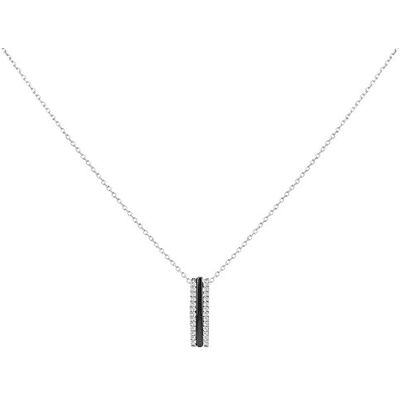 CERANITY damhalsband med berlock sterlingsilver 925 zirkon 45 cm 1–72/N – 0046 CERANITY damhalsband med berlock sterlingsilver 925 zirkon 45 cm 1–72/N – 0046