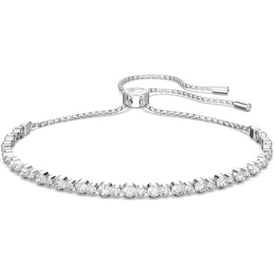 Swarovski Subtle Trilogy armband, vitt, rodiumpläterat Swarovski Subtle Trilogy armband, vitt, rodiumpläterat