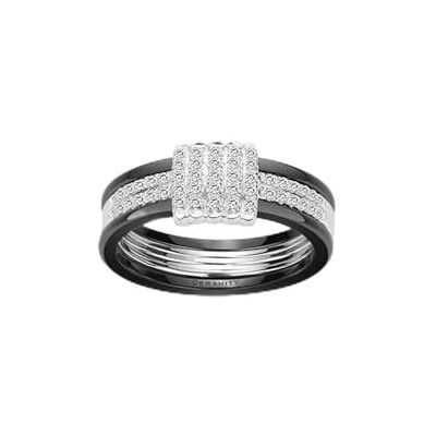 CERANITY 1-12/0075-N ring 925 sterling silver och kubisk zirkonia, storlek K e Silver, Q, colore: SILVER, cod. 1-12/0075-N-58 CERANITY 1-12/0075-N ring 925 sterling silver och kubisk zirkonia, storlek K e Silver, Q, colore: SILVER, cod. 1-12/0075-N-58