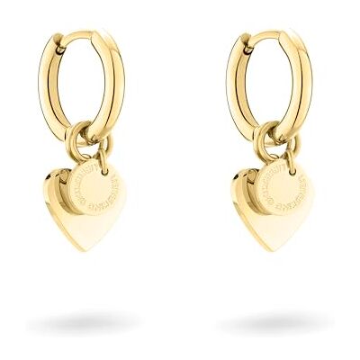 LIEBESKIND Kärleksbarn Berlin örhängen LJ-1595-E-21 IP guld, 1,8 cm, Rostfritt stål, Ingen ädelsten LIEBESKIND Kärleksbarn Berlin örhängen LJ-1595-E-21 IP guld, 1,8 cm, Rostfritt stål, Ingen ädelsten