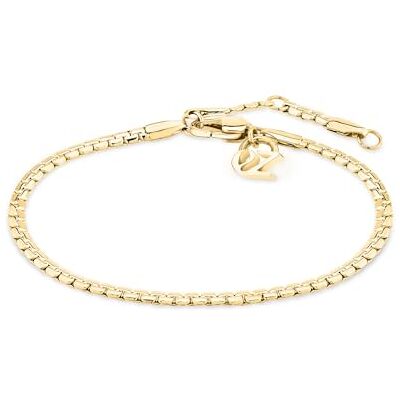 Echtzeit armband The Y-Sleek 21 cm, guld, silver eller roséguld verstellbares Edelstahl-Armband med 14 karat förgyllning vattentålig & hudvänlig smycken Geschenk för dam Echtzeit armband The Y-Sleek 21 cm, guld, silver eller roséguld verstellbares Edelstahl-Armband med 14 karat förgyllning vattentålig & hudvänlig smycken Geschenk för dam