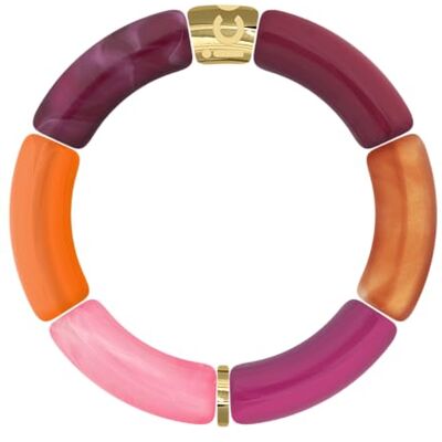 ICE-WATCH ICE Jewellery orange fuchsia armband fuschia och orange mode armband för kvinnor (024181), Taille unique, Akryl, Akryl ICE-WATCH ICE Jewellery orange fuchsia armband fuschia och orange mode armband för kvinnor (024181), Taille unique, Akryl, Akryl