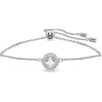 Swarovski Constella armband, vit rund skuren och Pavé-kristaller i en rodiumpläterad miljö, från Constella Collection Swarovski Constella armband, vit rund skuren och Pavé-kristaller i en rodiumpläterad miljö, från Constella Collection