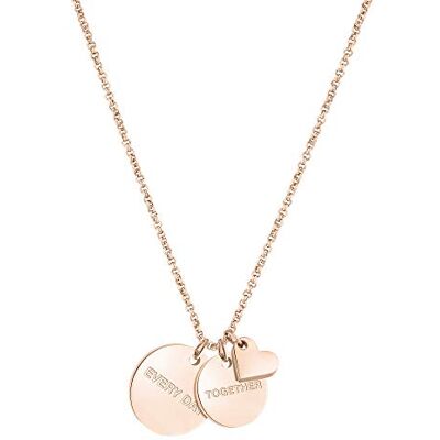 LIEBESKIND Berlin halsband LJ-0520-N-45 rostfritt stål IP roséguld LIEBESKIND Berlin halsband LJ-0520-N-45 rostfritt stål IP roséguld
