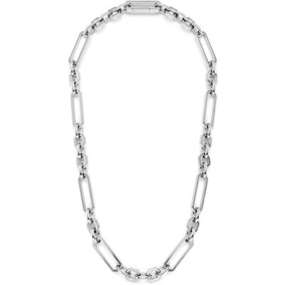 Olivia Burton kvinnors HEX LINK Collection länk halsband i rostfritt stål 24100368 Olivia Burton kvinnors HEX LINK Collection länk halsband i rostfritt stål 24100368