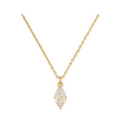 kate spade new york SIGNATURE SOLITAIRE Pendant, Clear/Gold kate spade new york SIGNATURE SOLITAIRE Pendant, Clear/Gold